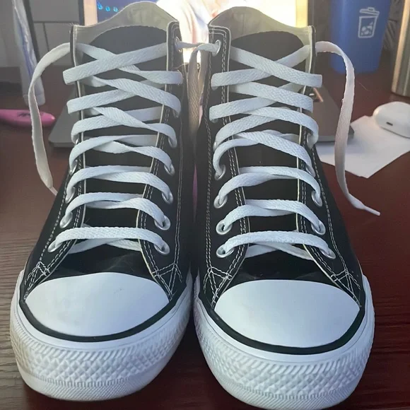 Converse | Shoes | Black And White Converse Size 15 Womens  display picture 2